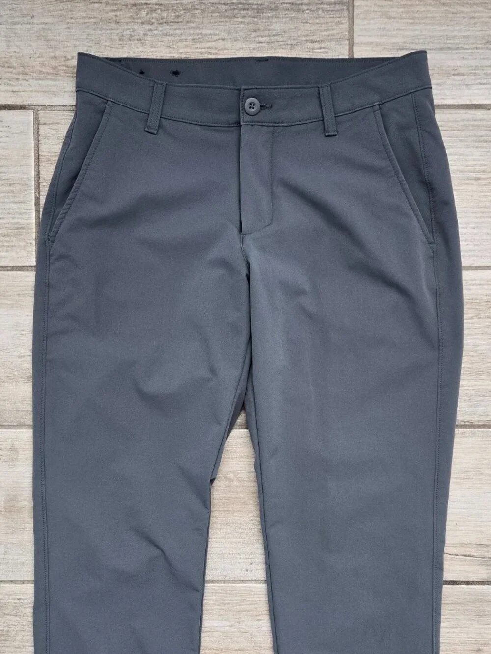 Under Armour Golf‎ Pants Men Grey Performance Stretch Activewear 32W 30L